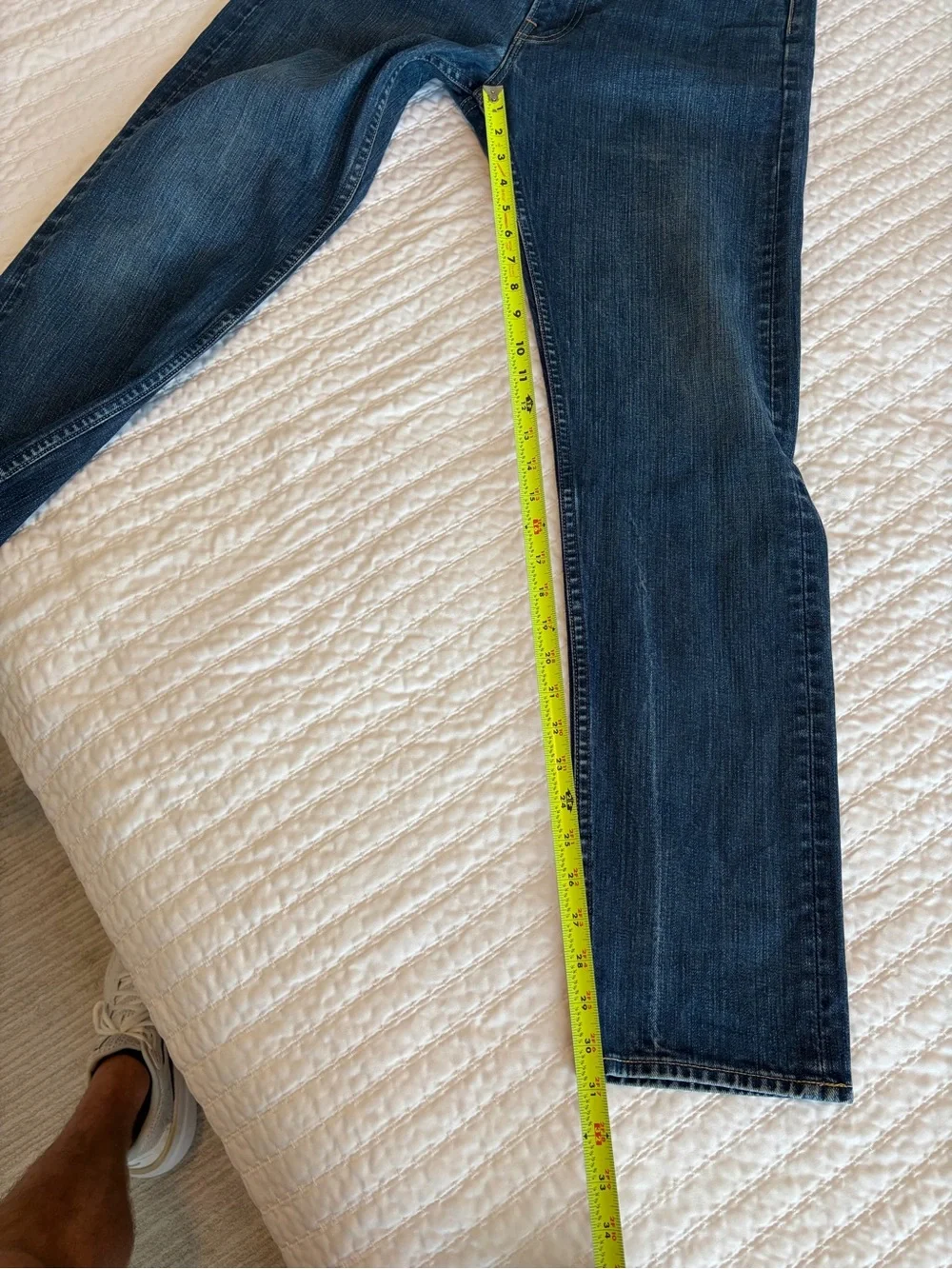 J.Crew X Lee Slim fit mid wash jeans men’s 32×32